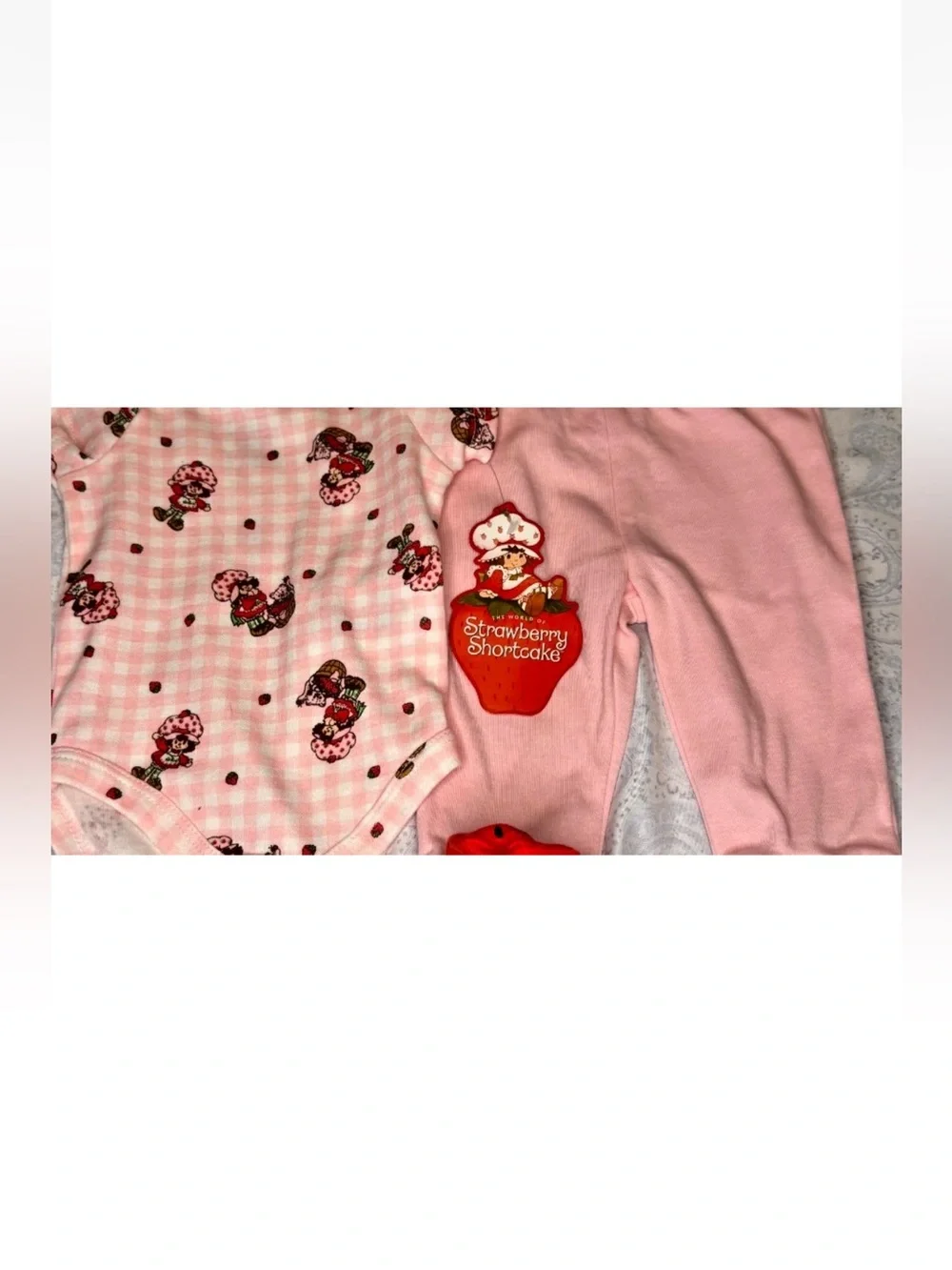 Strawberry Shortcake Infants 3 Piece Pants Set